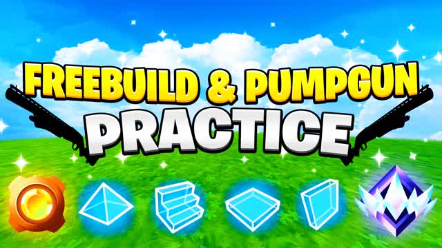 📝FREEBUILD PUMP GUN FFA🎯 — Fortnite Creative map
