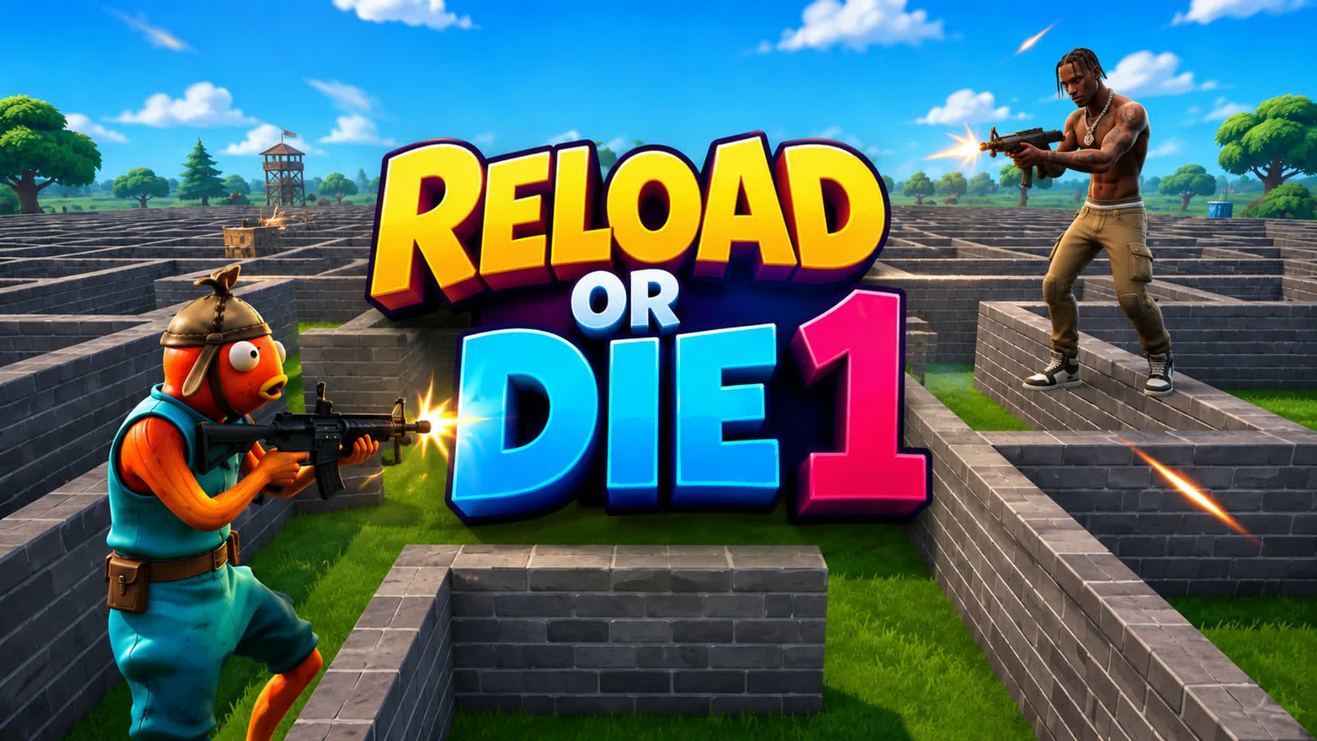 RELOAD OR DIE 1 — Fortnite Creative map