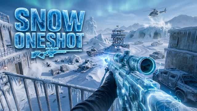 SNOW❄️ ONE SHOT  PRO GUN GAME🔫 — Fortnite Creative map