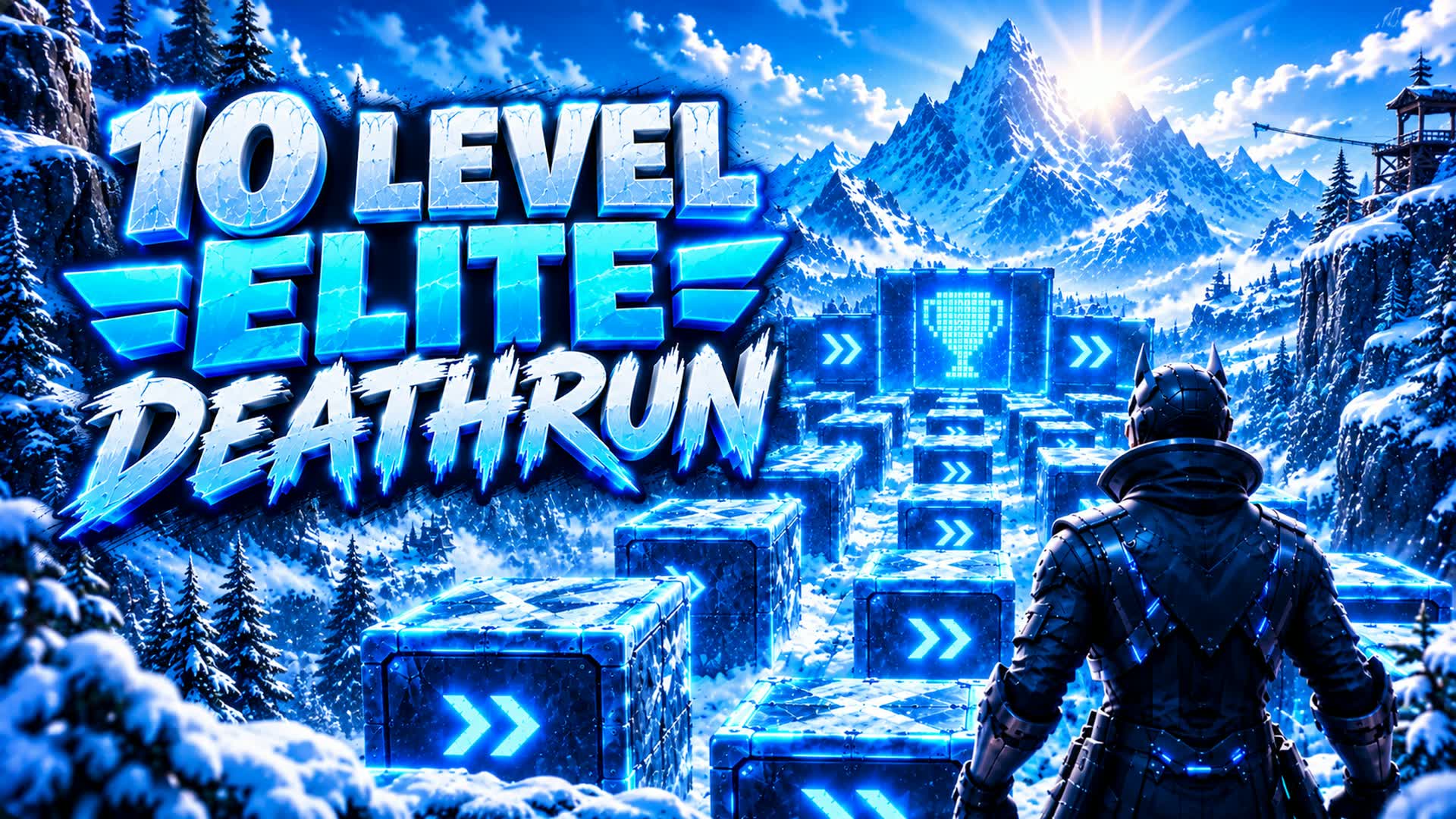 10 Level Elite Parkour ⚡️ — Fortnite Creative map