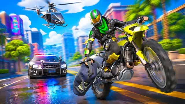 City without law 🚓 — Fortnite Creative map cover art
