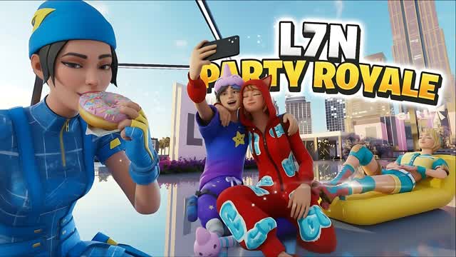 Party Royale L7n — Fortnite Creative map cover art