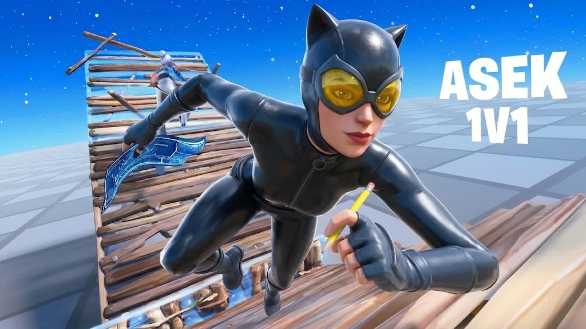 ASEK 1V1 BUILD FIGHTS (200 PUMP) — Fortnite Creative map