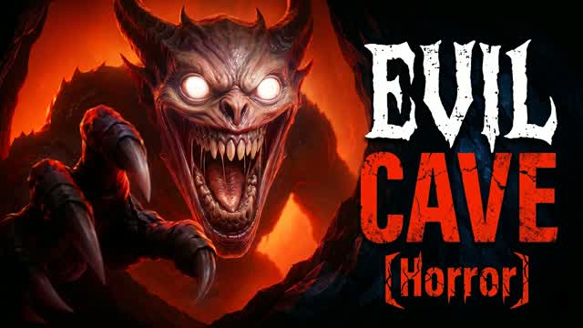 Evil Cave [Horror] — Fortnite Creative map cover art