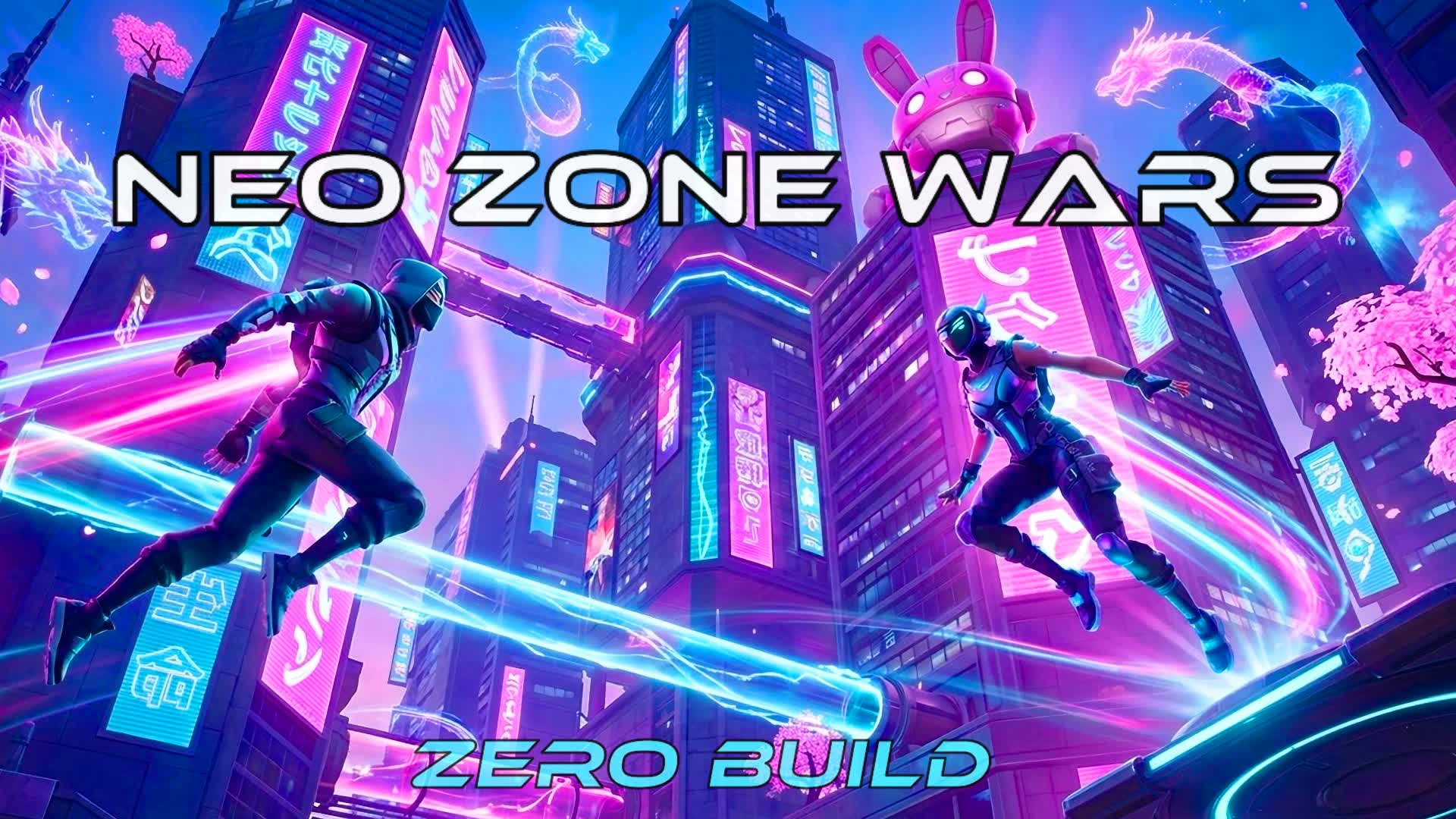 Neo Zone Wars (Zero Build) 💫 — Fortnite Creative map