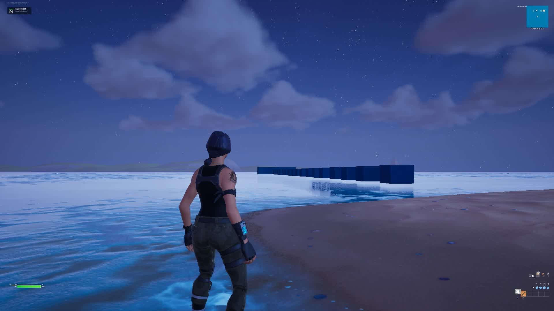 Block jump parkour — Fortnite Creative map