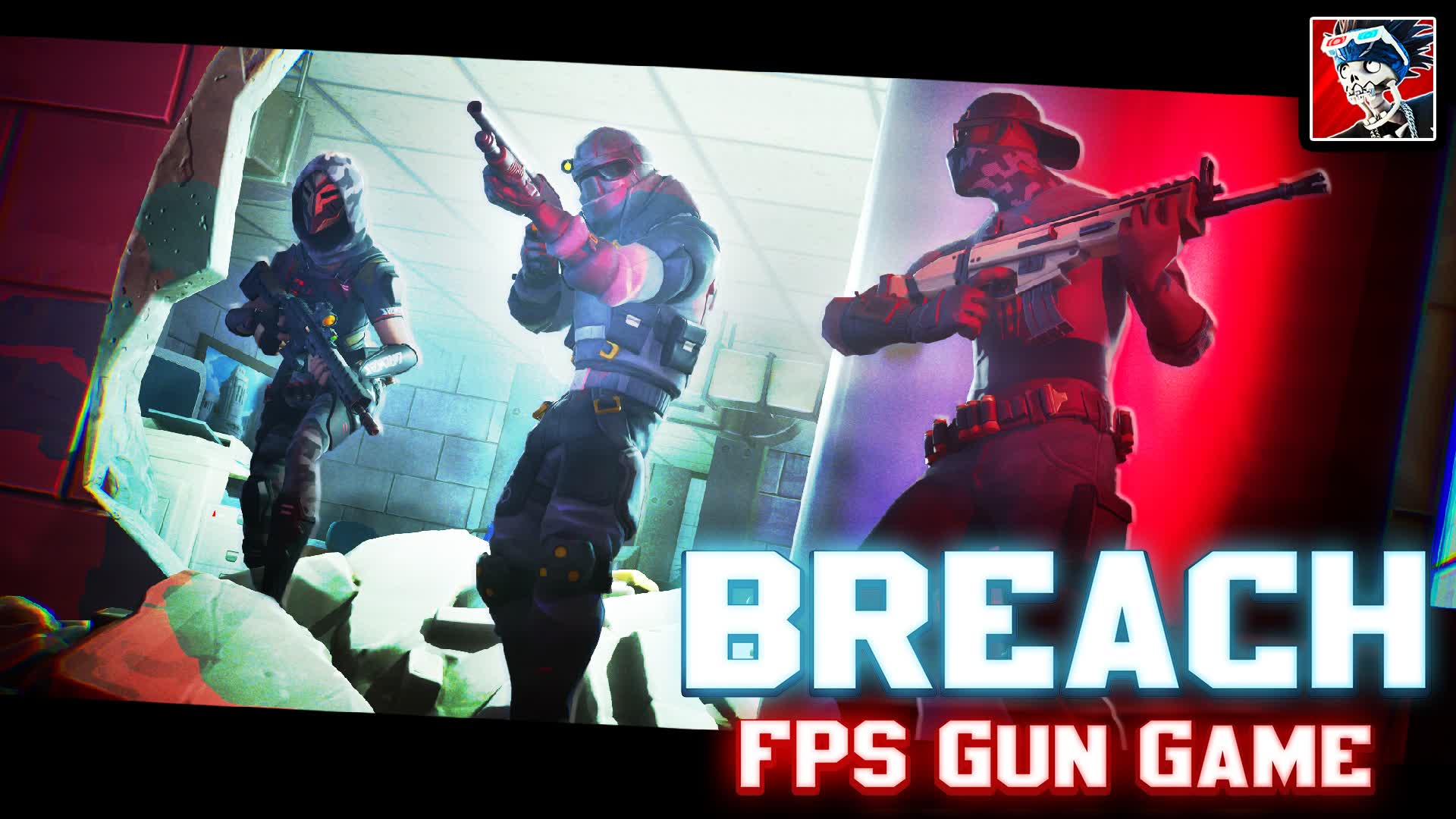 FPS GUN GAME - 🔴BREACH🔴 — Fortnite Creative map
