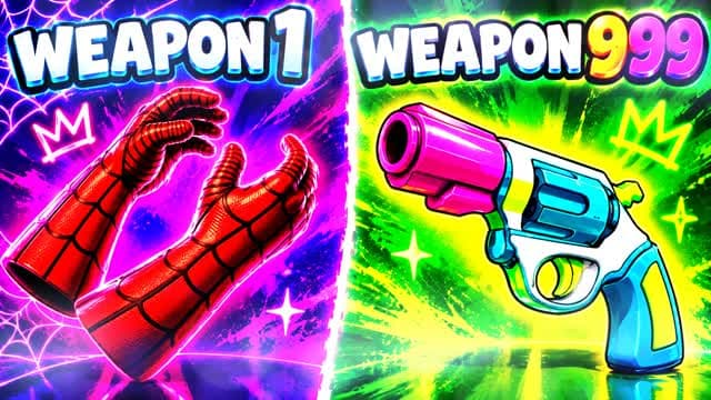 🌴SUPER GUN GAME AND DRIVE NEW!!!🚗 — Fortnite Creative map cover art