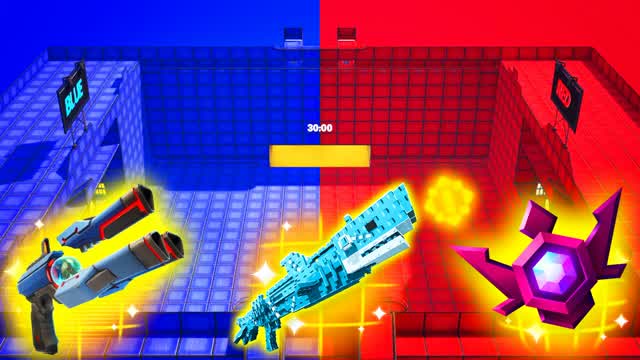 STAR RED VS BLUE🔴🔵 — Fortnite Creative map