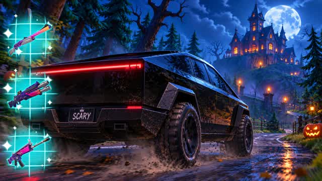 🚗Halloween Drive🚗 — Fortnite Creative map