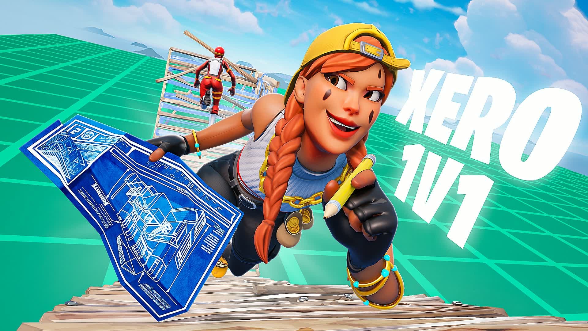 Xero 1v1 Map (200 Pumps) — Fortnite Creative map