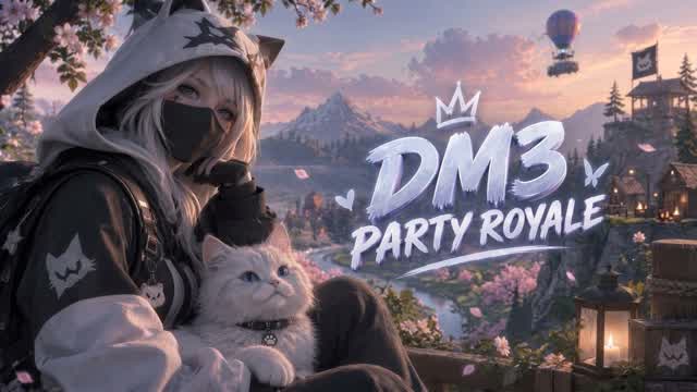 DM3 PARTY ROYALE — Fortnite Creative map cover art