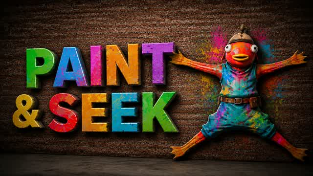 Paint and Seek Chameleon — Fortnite Creative map