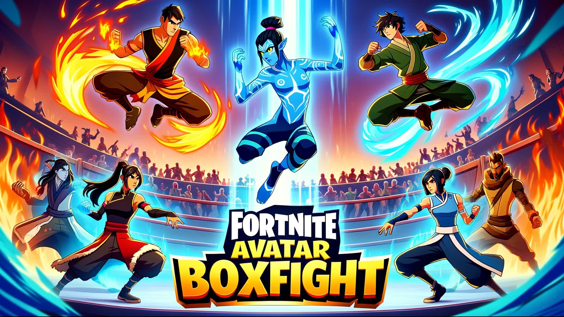 AVATAR BOX FIGHT — Fortnite Creative map