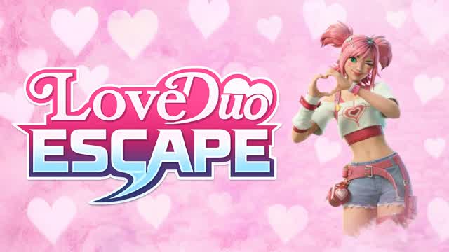 LOVE DUO ESCAPE ROOM ❤ — Fortnite Creative map cover art