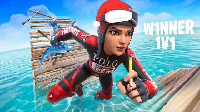 w1nner 1v1 v2 — Fortnite Creative map