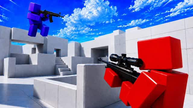 RIVALS RED VS BLUE 🔴🔵 THE LAST FIGHT? — Fortnite Creative map