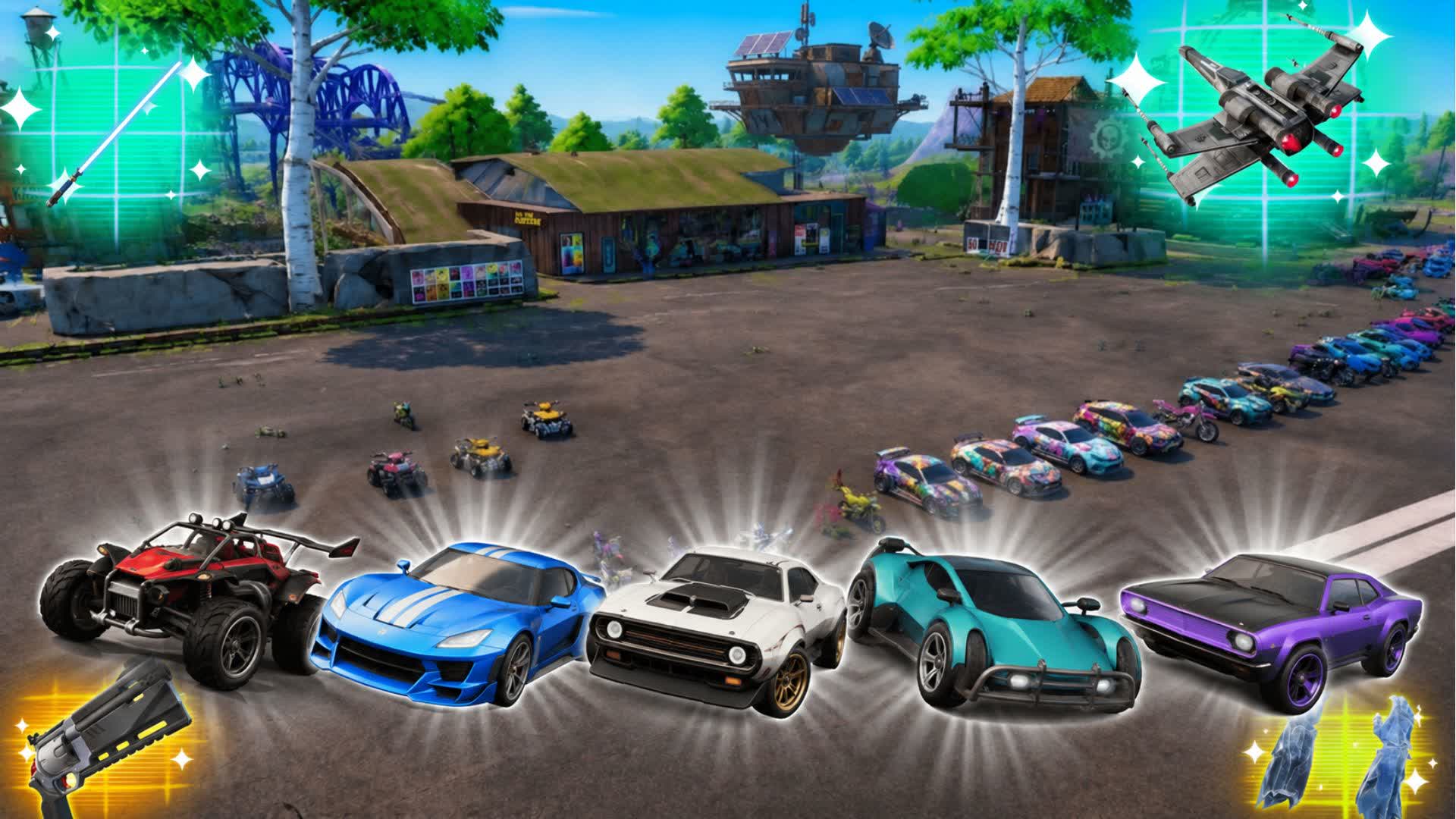 RAMP - CAR GAME — Fortnite Creative map