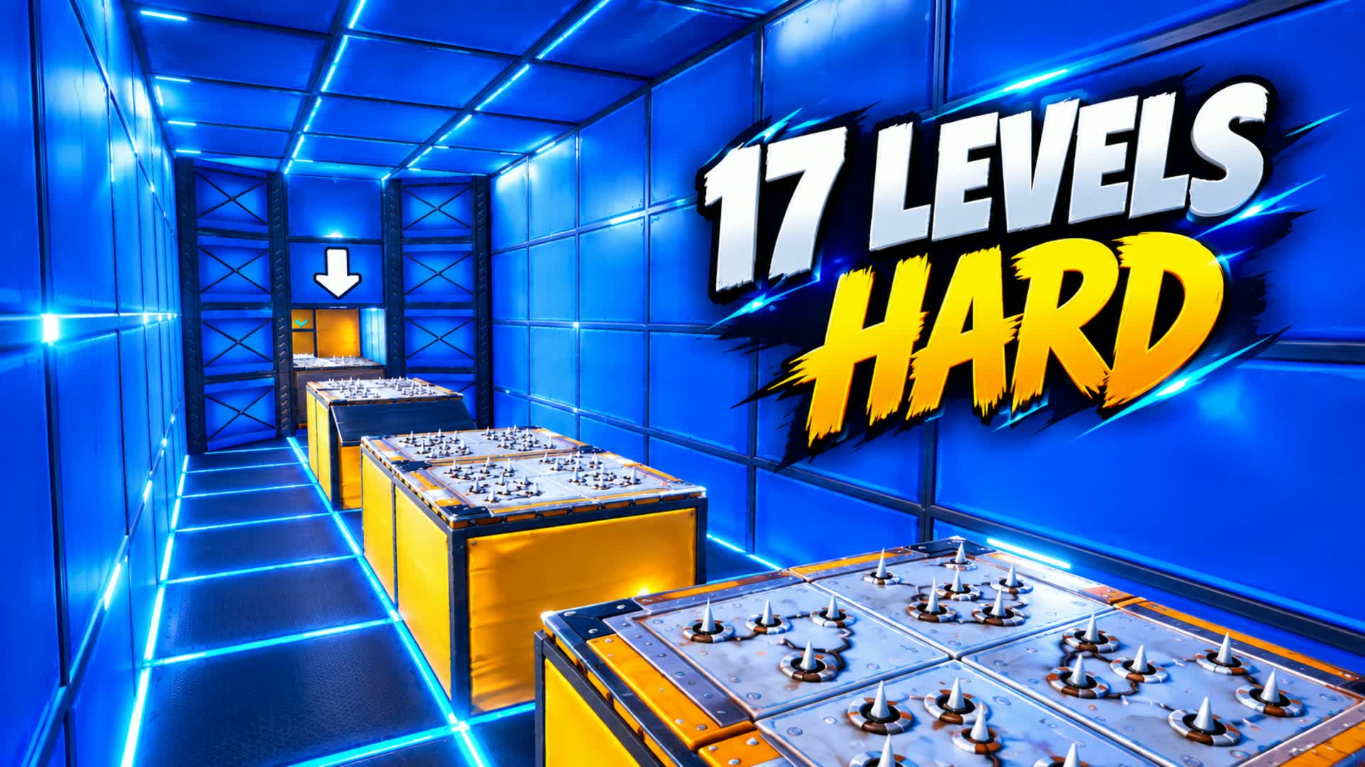 HARD PARKOUR LEVELS! OG ⭐ — Fortnite Creative map