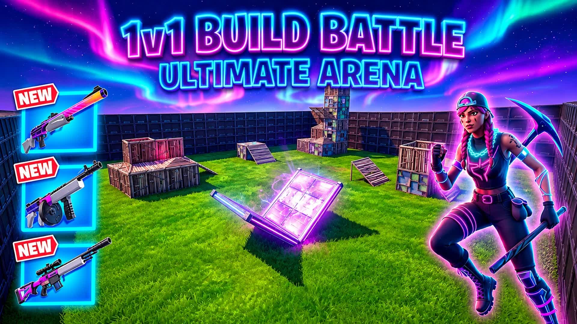 1v1 for the GOATS — Fortnite Creative map
