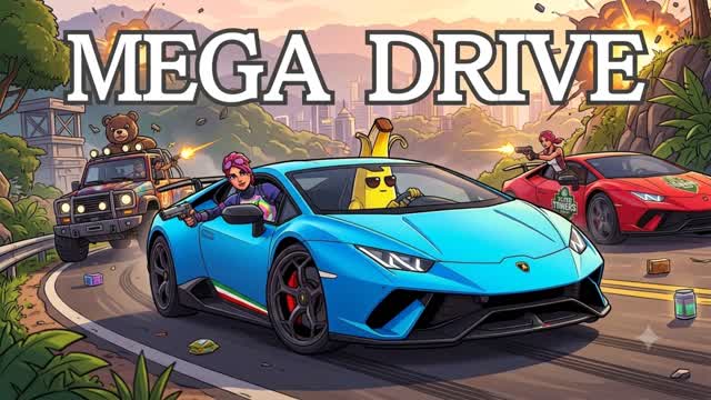 RAMP TWDU 🚗Mega Drive🚗2026 — Fortnite Creative map