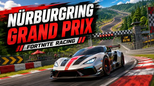 Nürburgring Grand Prix Racing — Fortnite Creative map