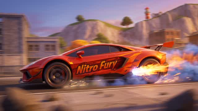 NITRO FURY: OPEN WORLD 🚗💥 — Fortnite Creative map