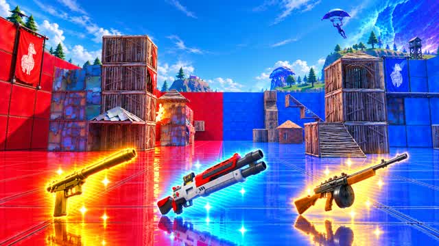 🔥 MAGNIFICIENT - RED VS BLUE 🔵🔴 — Fortnite Creative map