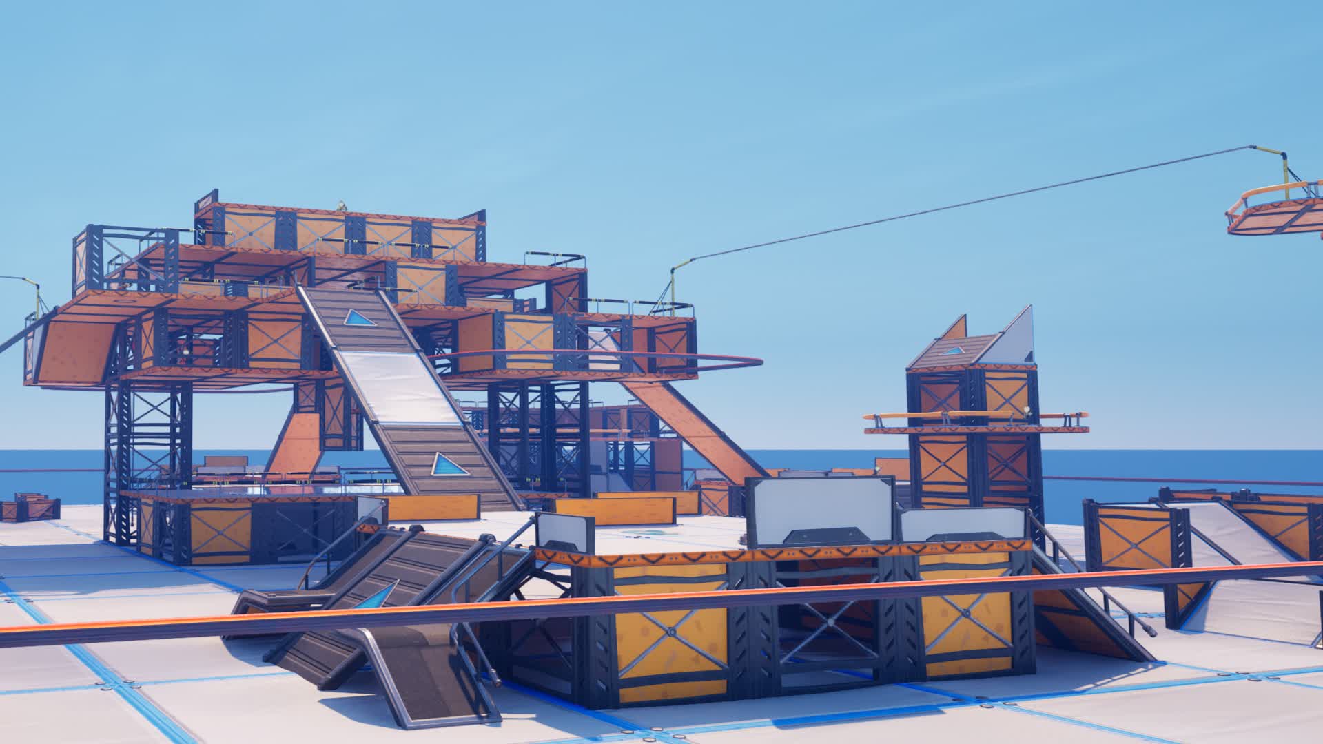 Arena Free For All (No Build) — Fortnite Creative map