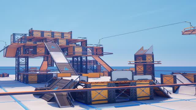 Arena Free For All (No Build) — Fortnite Creative map cover art