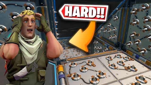 HARD DEATHRUN 5 — Fortnite Creative map cover art