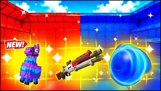 RED VS BLUE TEMPO JUDGMENT 🔴🔵 — Fortnite Creative map