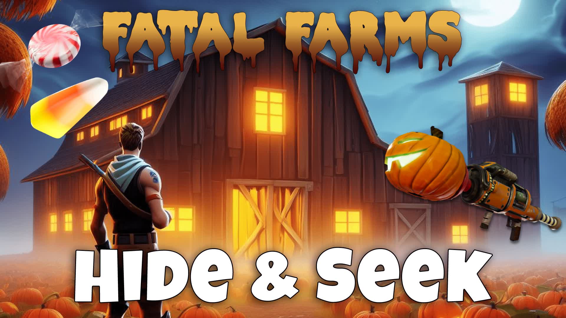 🎃Fatal Farms- Hide And Seek 👻 — Fortnite Creative map