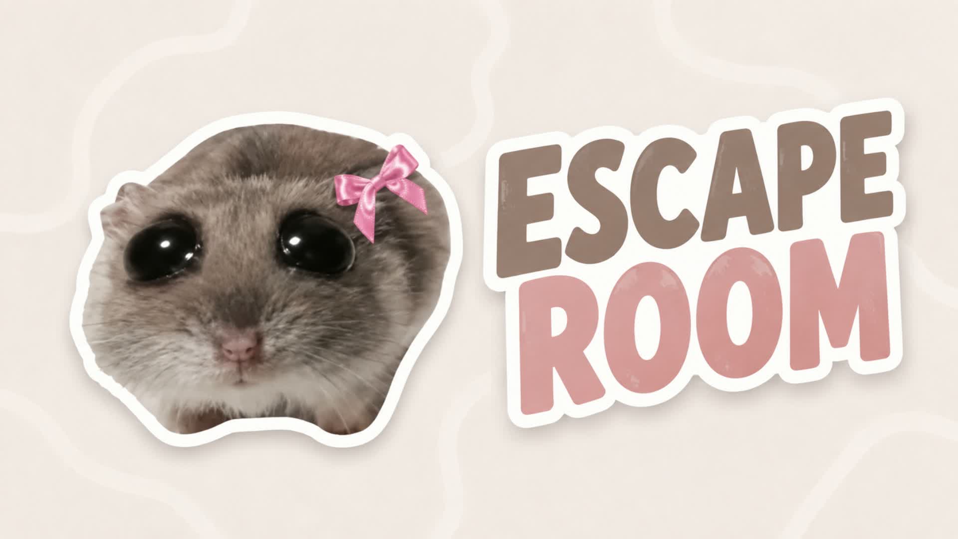 🎀 PINKY HAMSTER ESCAPE ROOM — Fortnite Creative map