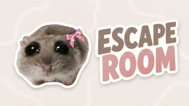🎀 PINKY HAMSTER ESCAPE ROOM — Fortnite Creative map cover art