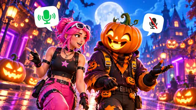 👻 PROXIMITY CHAT: GHOST HUNT — Fortnite Creative map