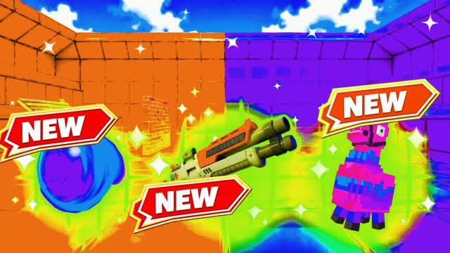 RED VS BLUE MARS 🔴🔵 — Fortnite Creative map