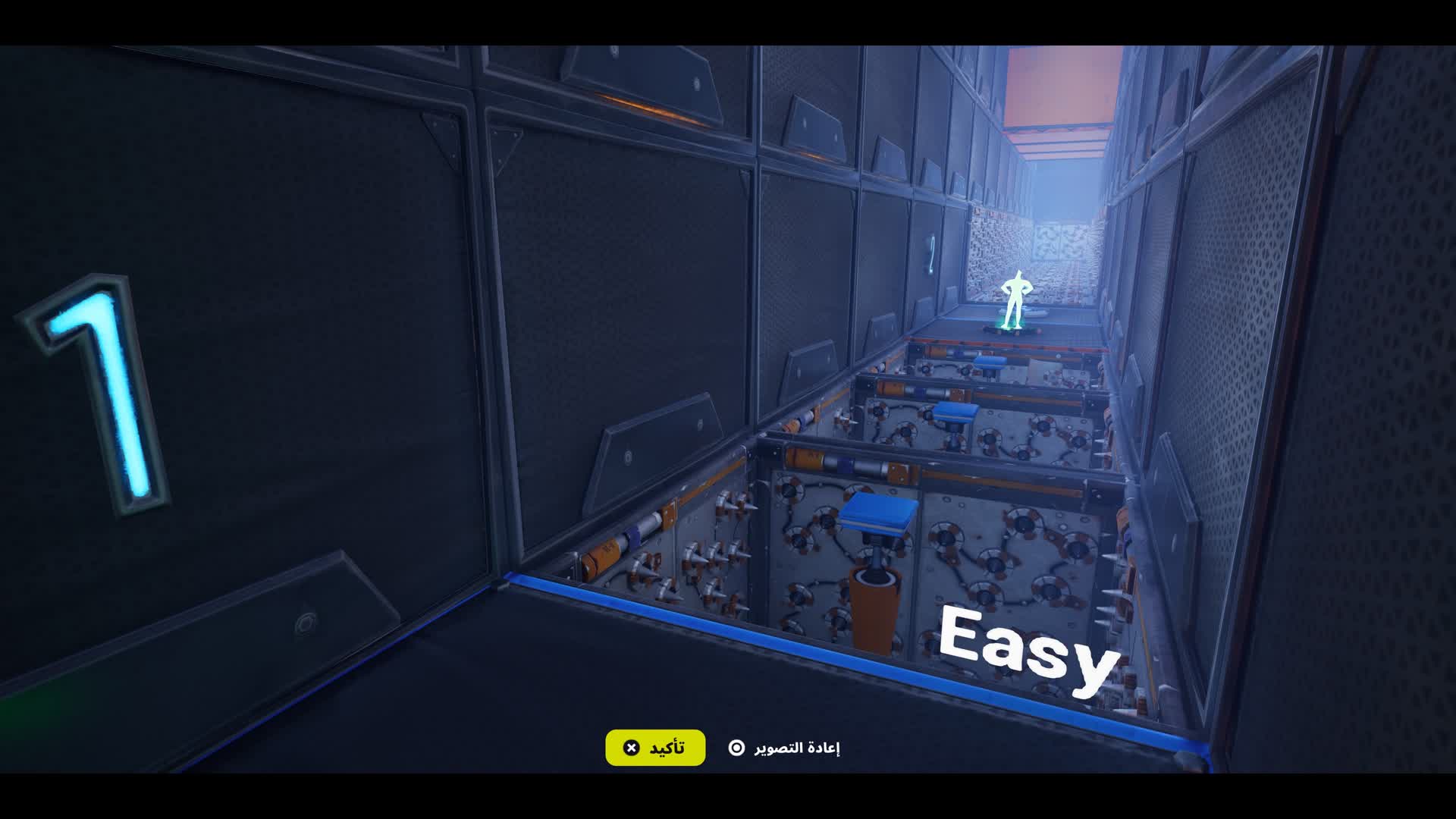 parkour 10 level — Fortnite Creative map