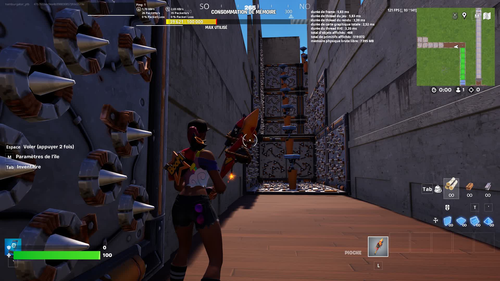 deathrun — Fortnite Creative map