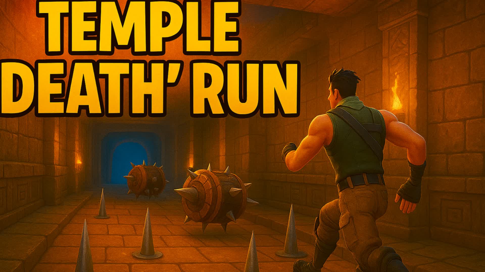 Temple (Death) Run — Fortnite Creative map