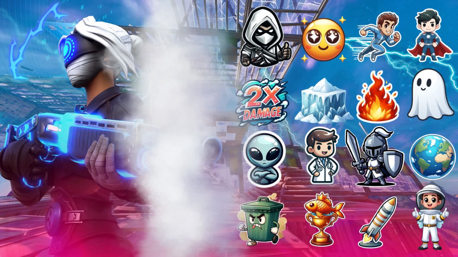 Abilities BOX FIGHTS — Fortnite Creative map