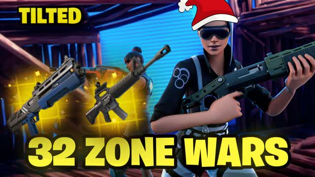 32 Tilted Zone Wars ❄️ (saragt86) — Fortnite Creative map