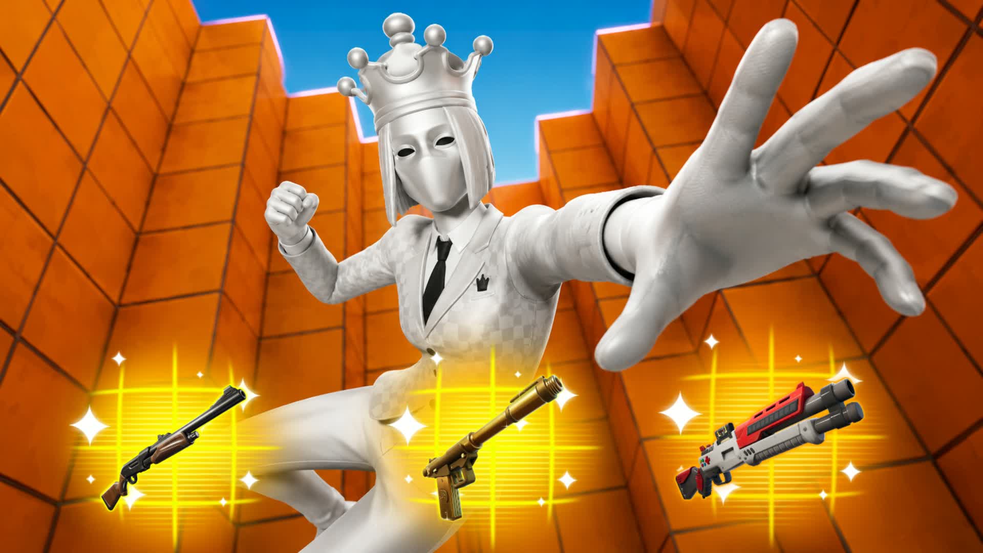 🎯 CLUTCH PIT | FFA Combat — Fortnite Creative map