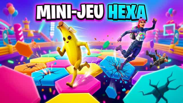 Hex-A-Drop : Ultimate Survival — Fortnite Creative map