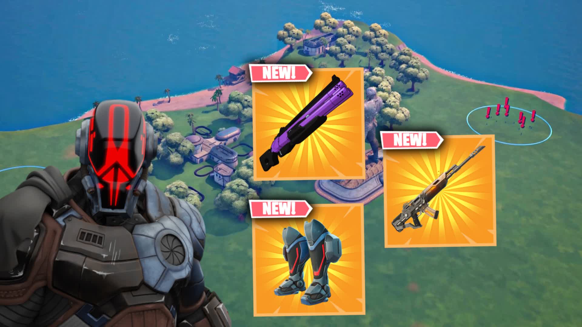 Ultimate gun arena playground — Fortnite Creative map