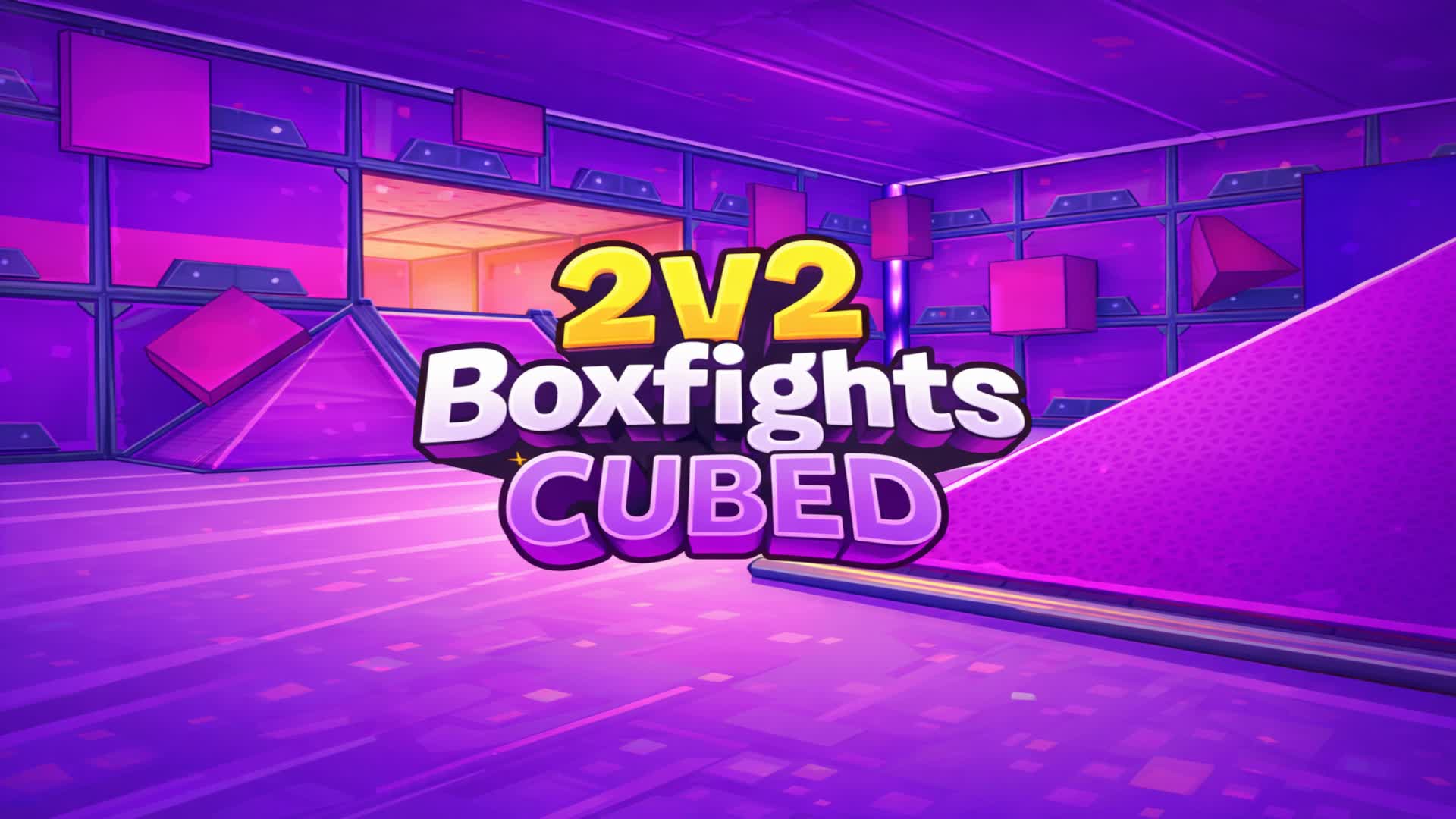 Boxfights Shotguns Cubed 2v2's — Fortnite Creative map