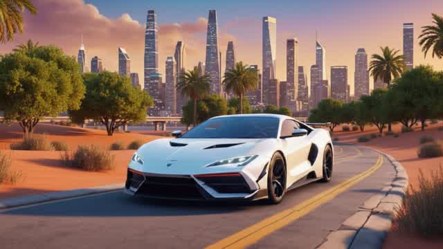 🎮SUPER CAR RACE — Fortnite Creative map