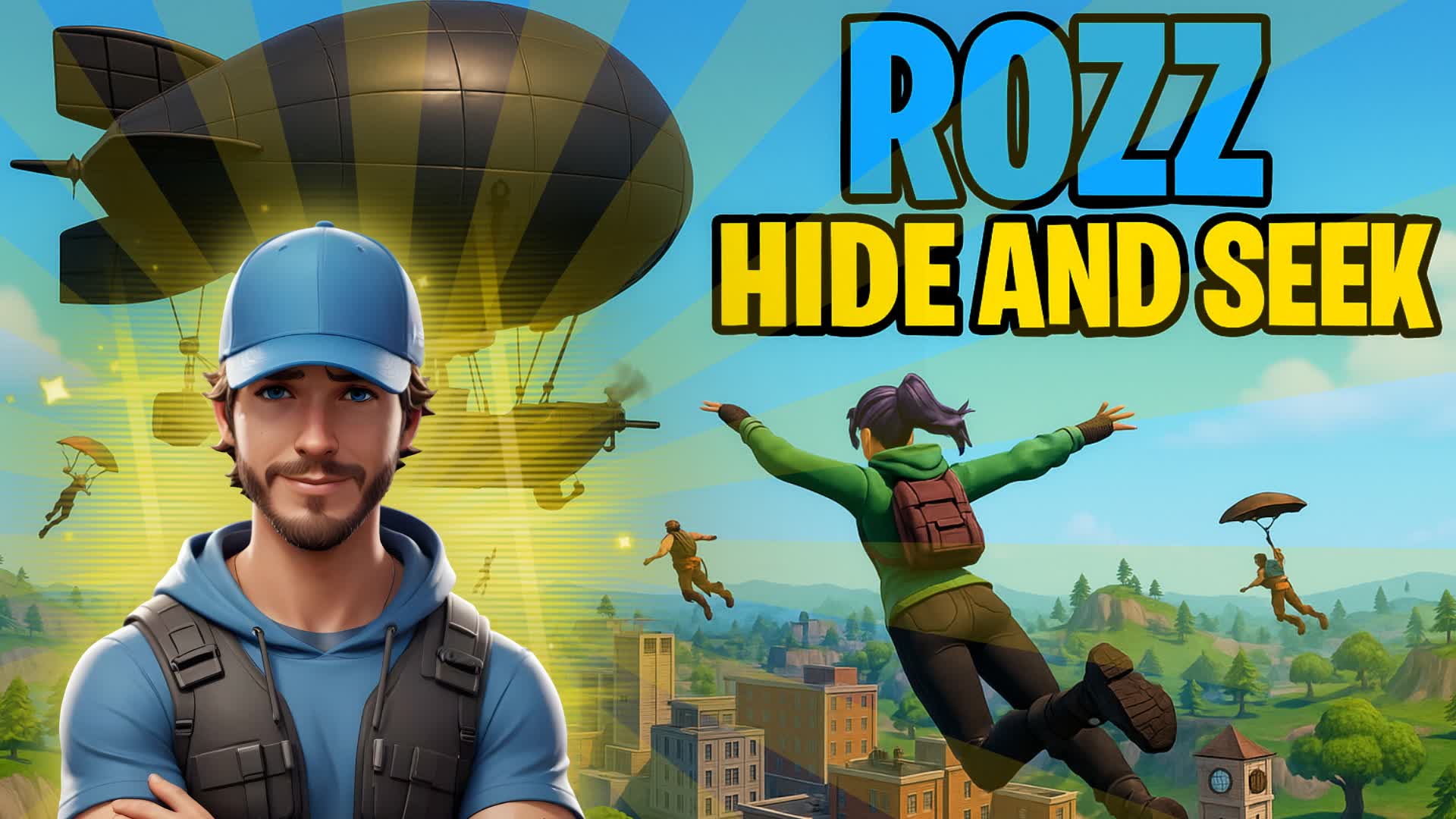 Rozz Hide & Seek — Fortnite Creative map