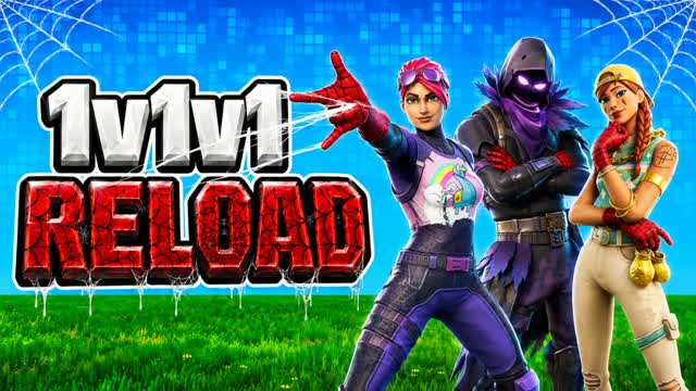 SPIDER-MAN 1v1v1 Reload 1v1 — Fortnite Creative map cover art