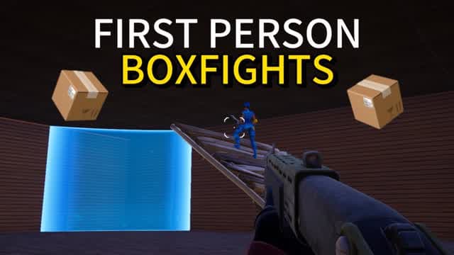 First Person Box Fights — Fortnite Creative map cover art